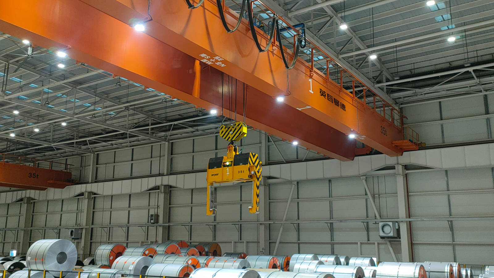 Crane Steel Structure Workshop & Steel Workshop with Overhead Crane 