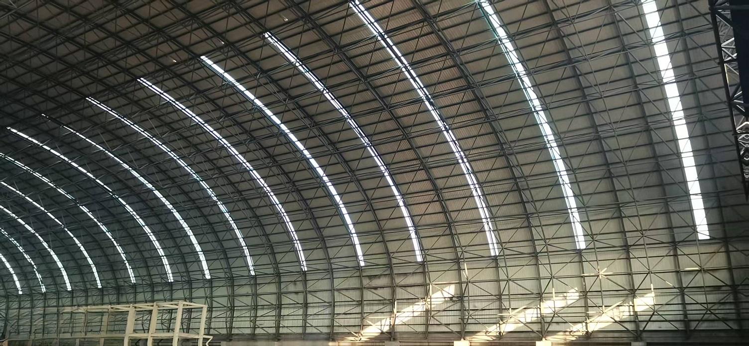 Coal Storage Shed Space Frame Structure details