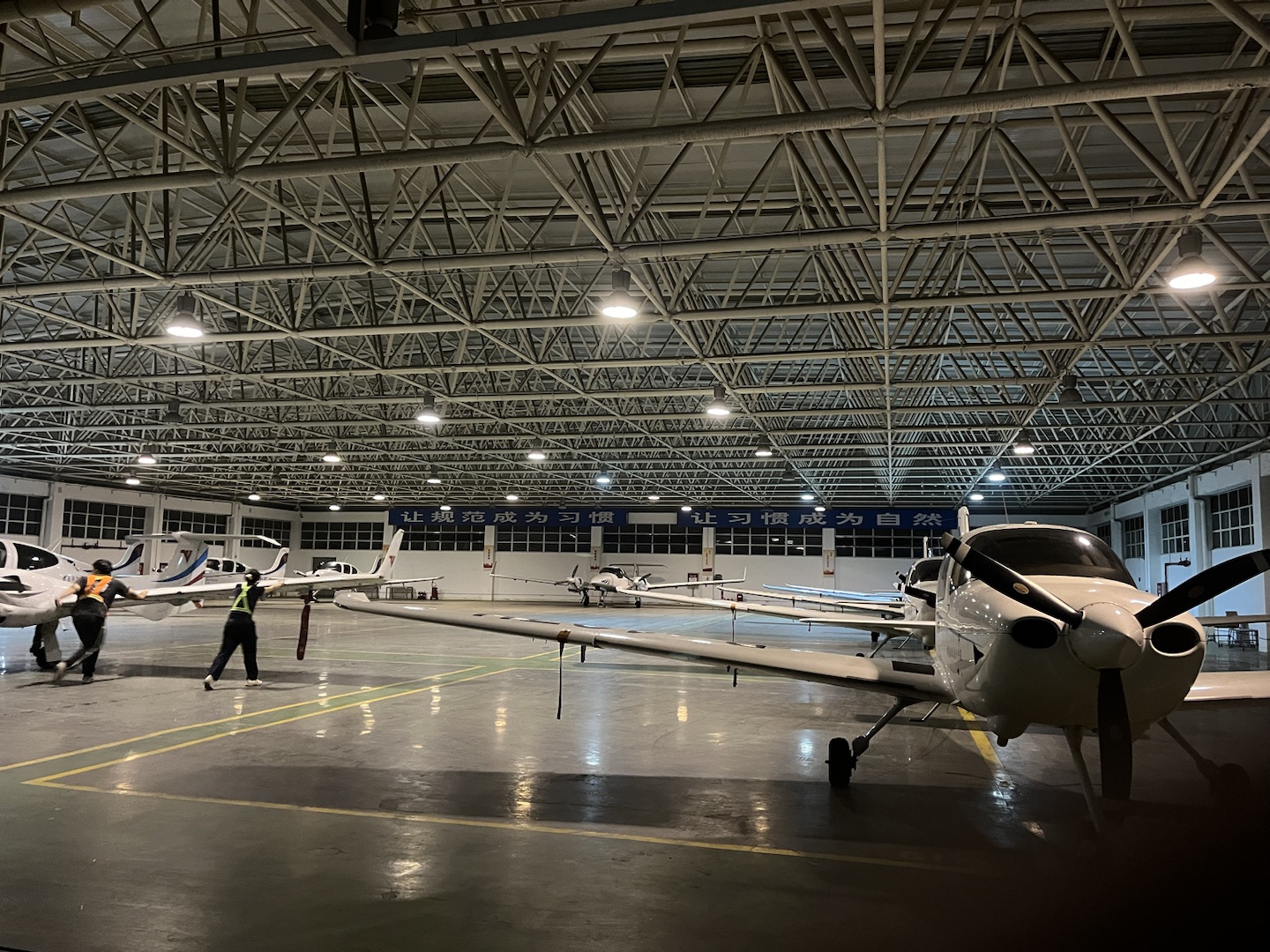 Aircraft Hangar Space Frame Roof