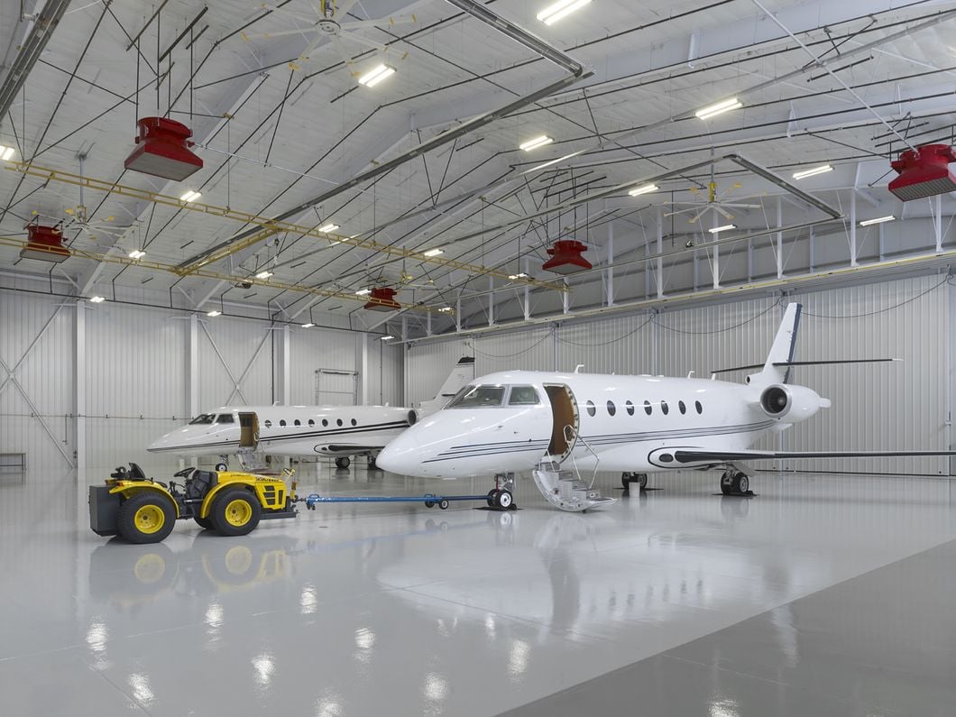 Aircraft Hangar & Equipment Storage Warehouse 