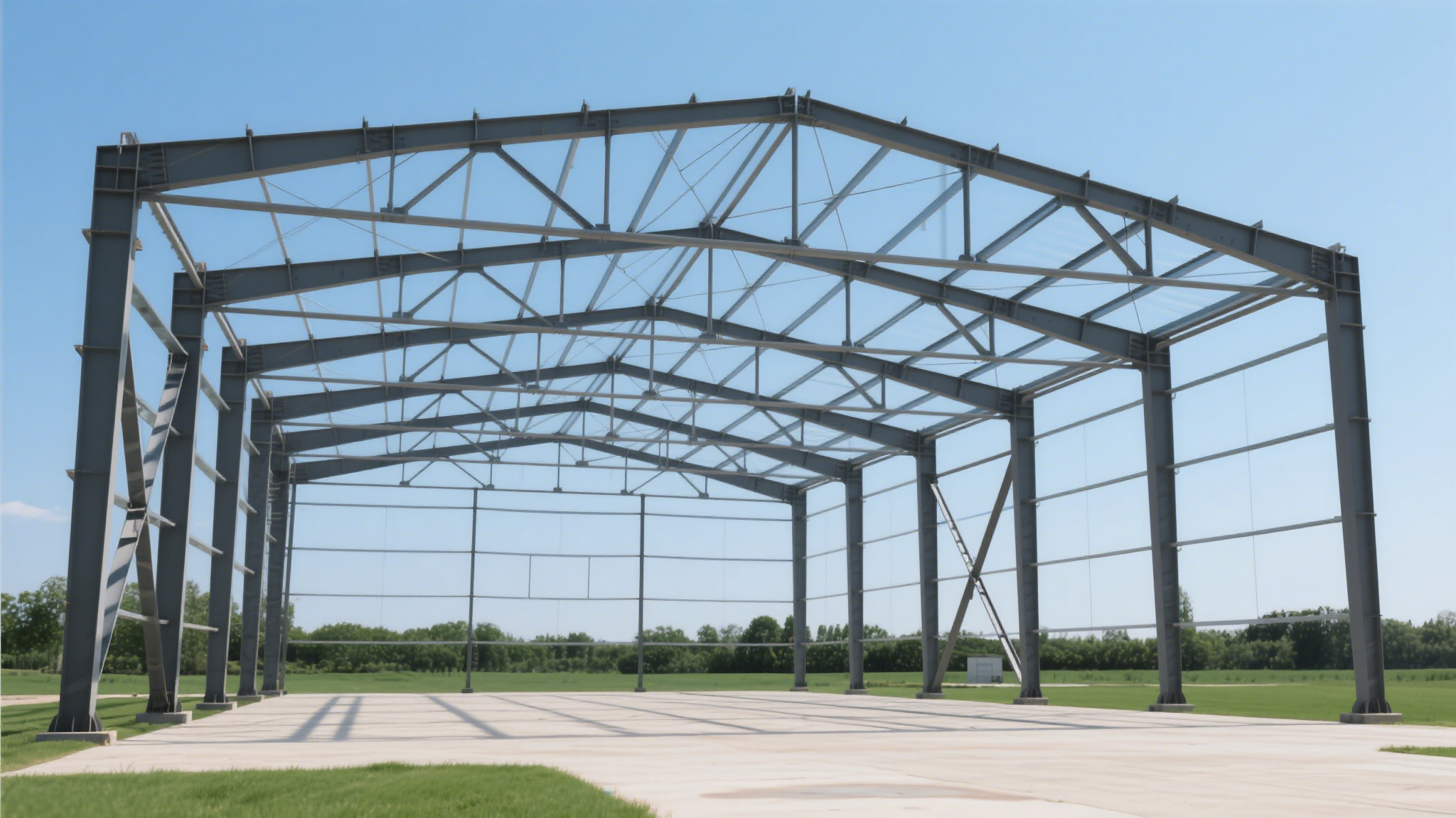 Portal Frame Steel Workshop 