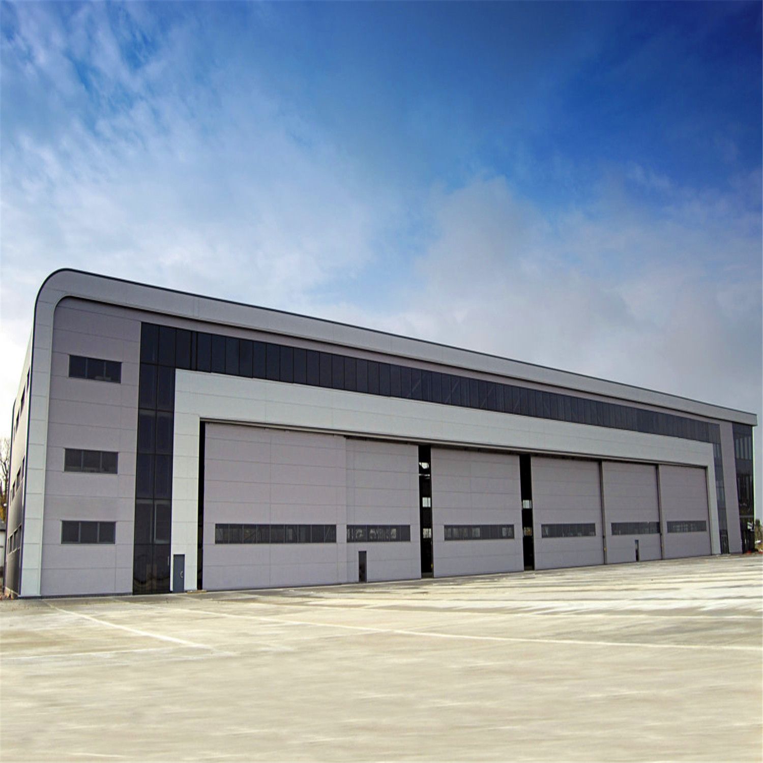 Hebej Vançi tərəfindən yüksək keyfiyyətli prefabrik polad anbarlar