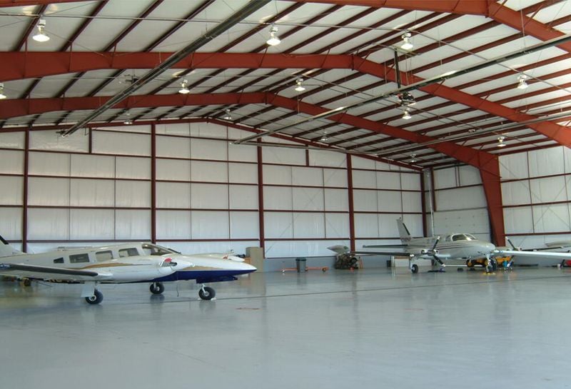 Aircraft Hangar & Equipment Storage Warehouse 
