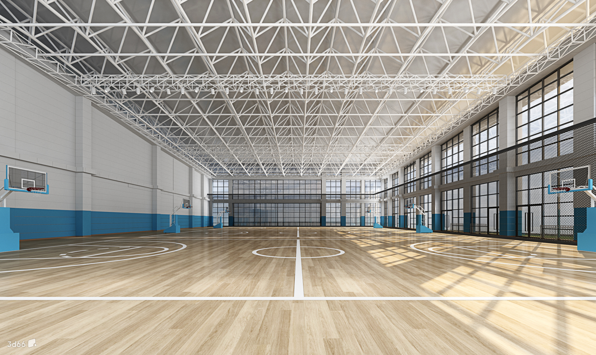 Indoor Sports Arena Space Frame Roof