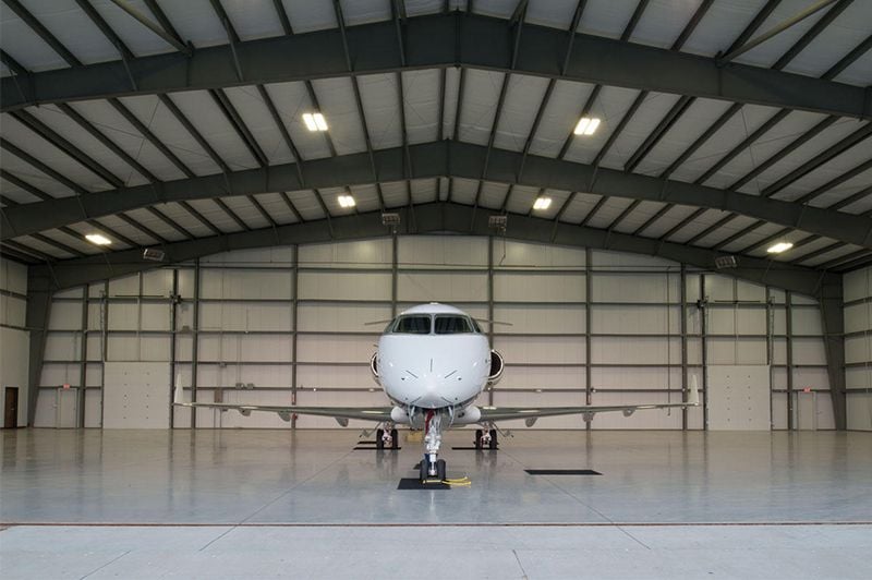 Aircraft Hangar & Equipment Storage Warehouse 