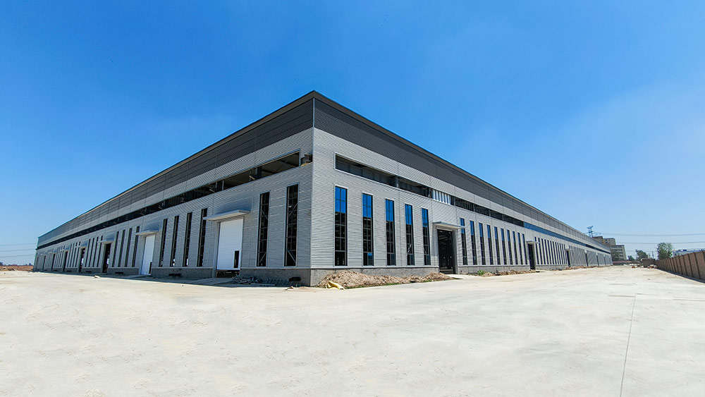 Multi-Bay Steel Structure Workshop
