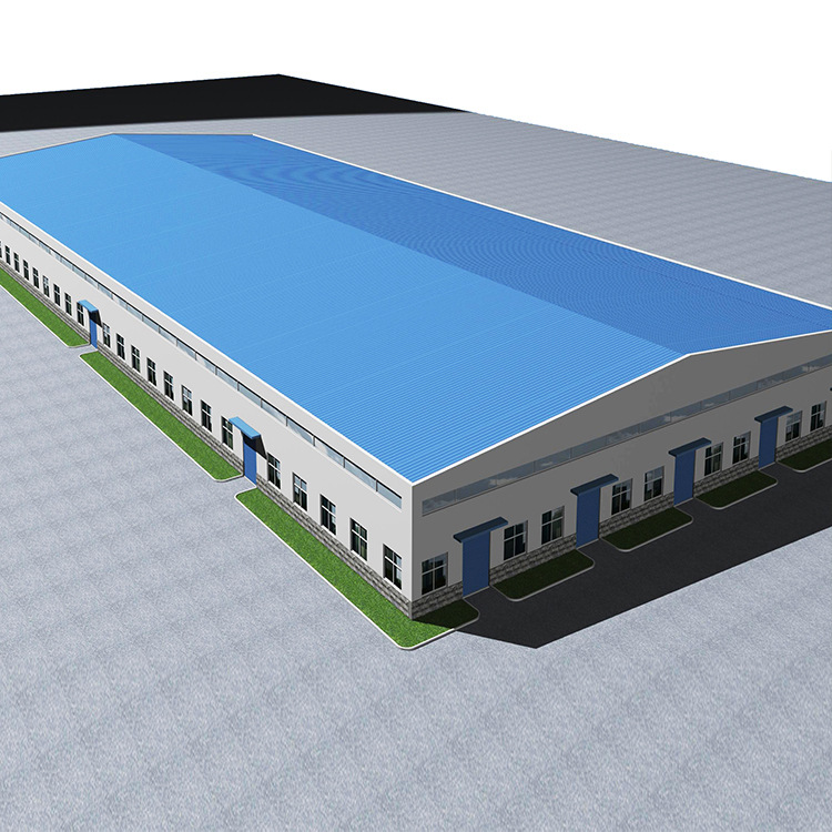 Clear Span Steel Structure Workshop & Column-Free Industrial Workshop 