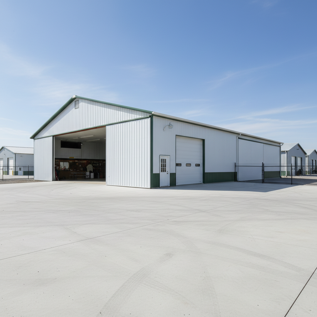 Aircraft Hangar & Equipment Storage Warehouse supplier