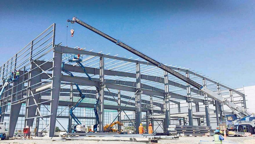 Modern Steel Structure Workshop Building