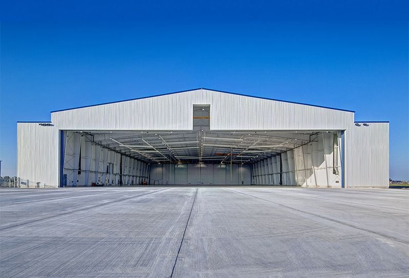 Aircraft Hangar & Equipment Storage Warehouse 