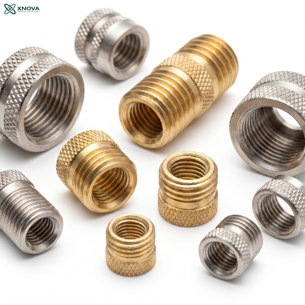 Tensile Strength Analysis of injection molded threaded inserts