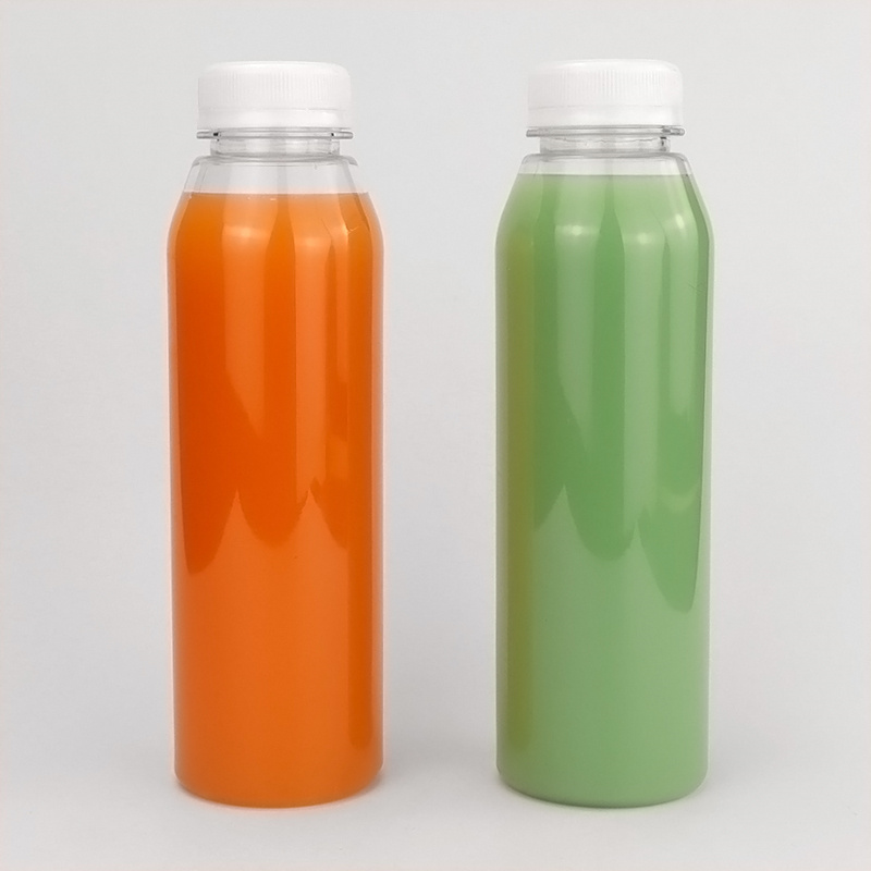 400ml Clear PET Plastic Bottle for Cold Pressed Juice and Smoothies