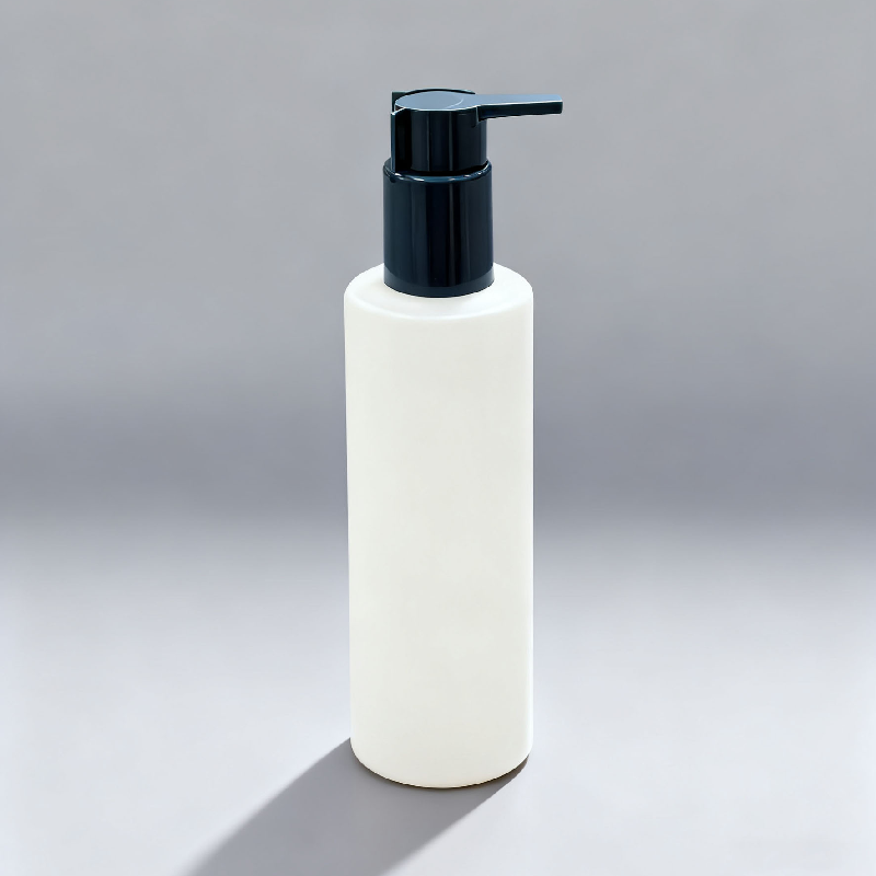 200ml Matte White Plastic Lotion Pump Bottle for Body Care and Cosmetics
