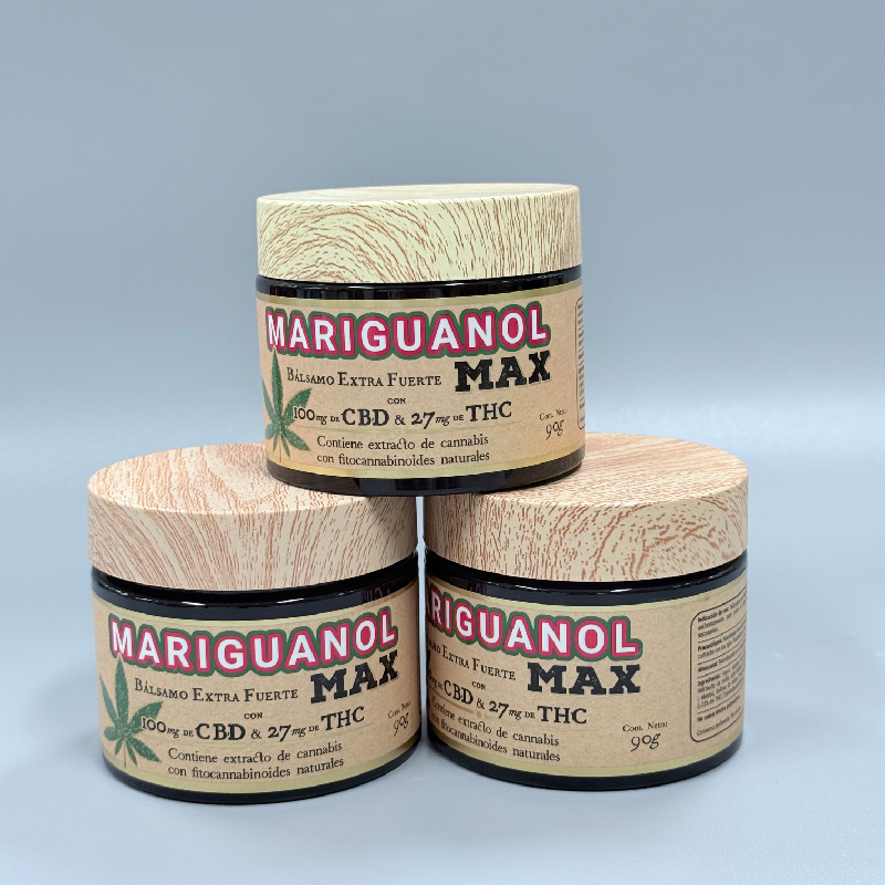 120ml Double Wall PET Cream Jar with Bamboo Lid for Organic Skincare