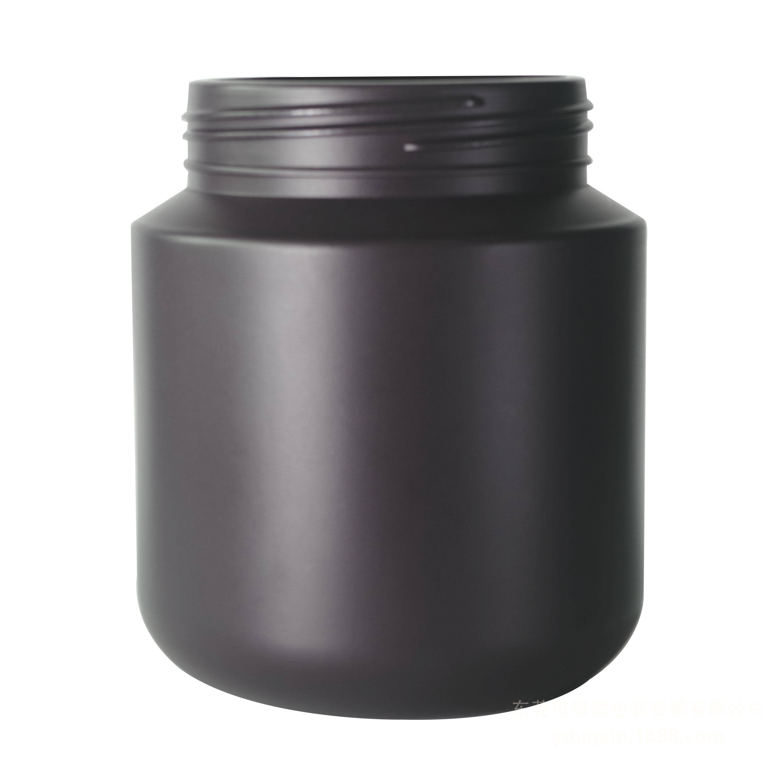 800ml HDPE Protein Powder Jar | Wide Mouth Food Grade Plastic Container for Supplements