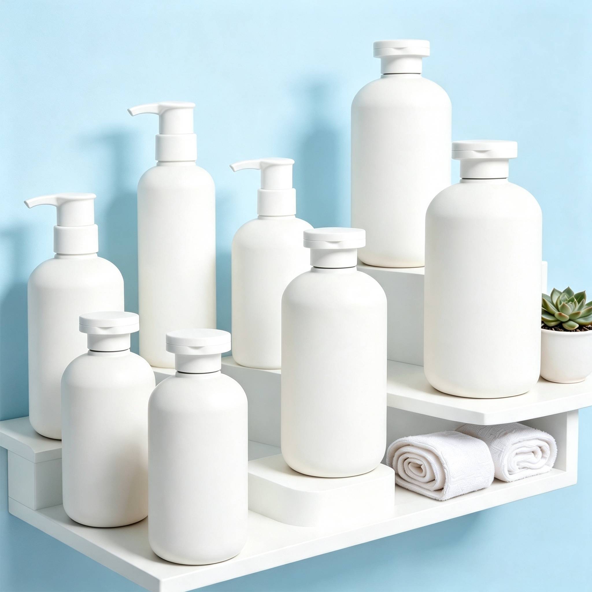 How White Shampoo Bottles Can Elevate Your Productu2019s Shelf Appeal