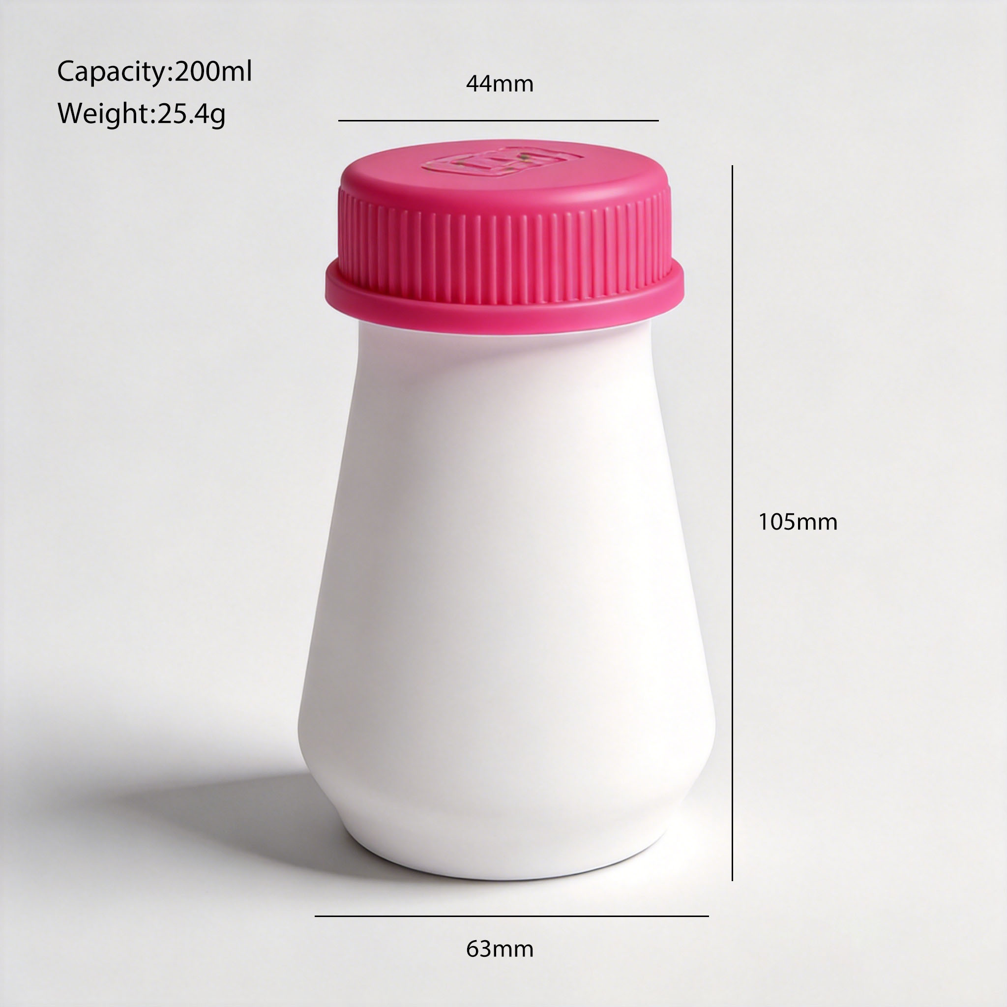 200ml Food Grade HDPE Bottle for Candy & Milk Tablets - Hot Sale 2026