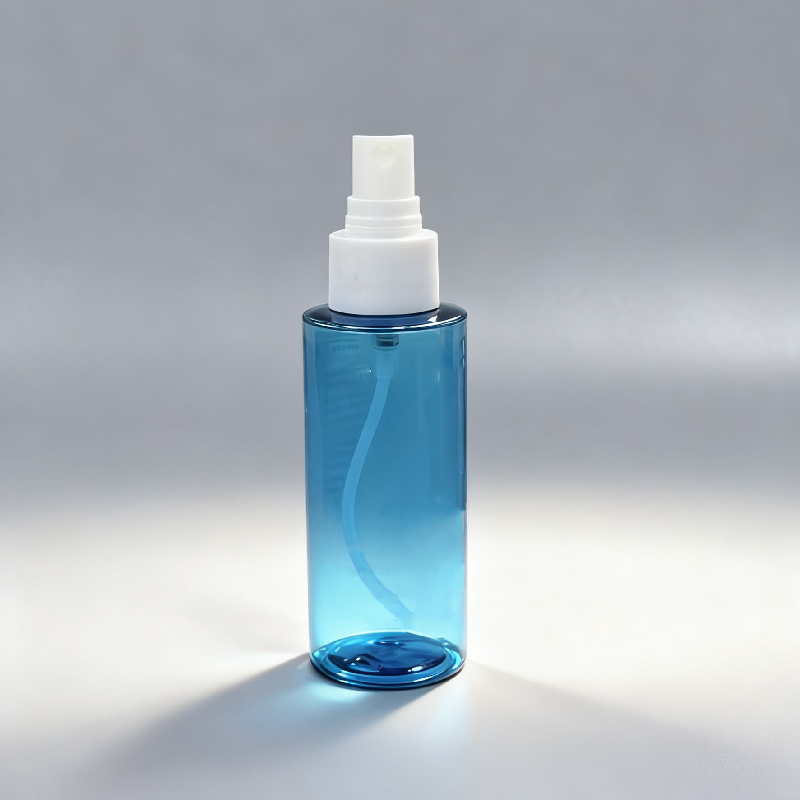 100ml Blue PET Plastic Spray Bottle for Travel and Skincare
