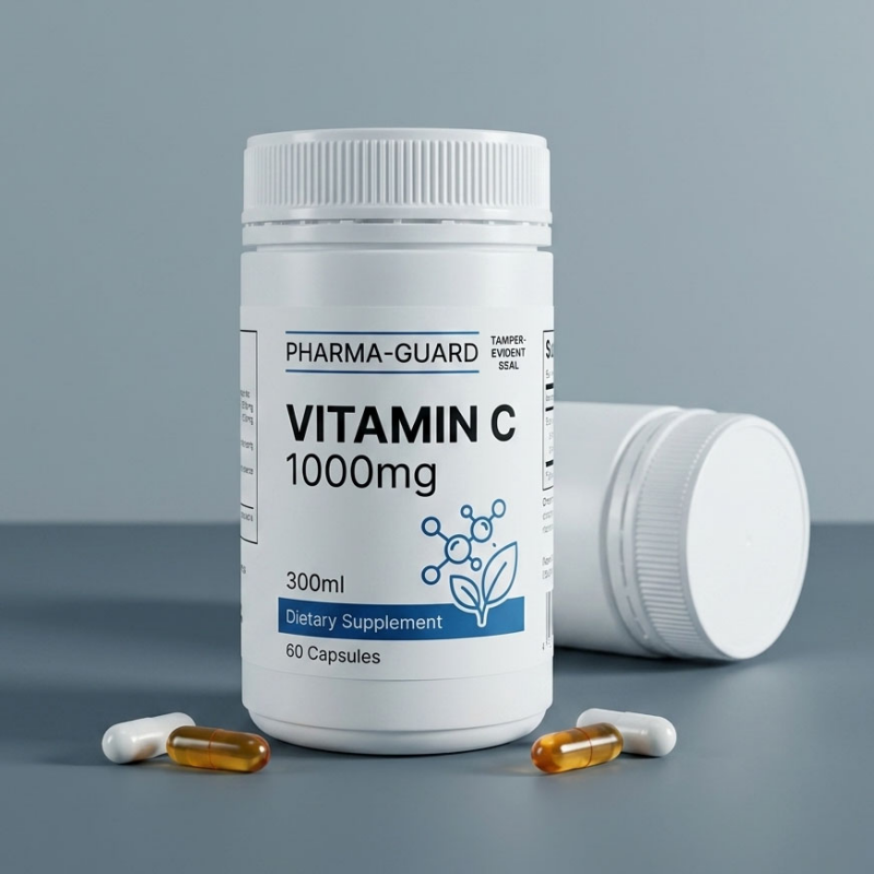 300ml White HDPE Pill Bottle with Tamper Evident Screw Cap for Supplements1.png