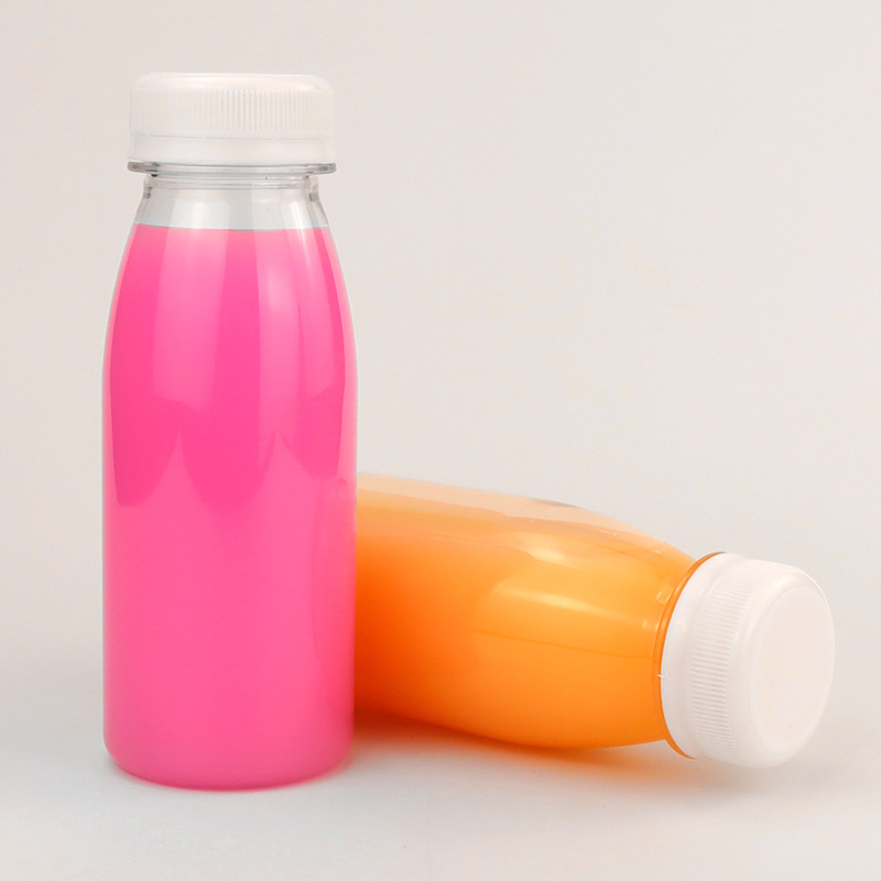 200ml PET Beverage Bottle with 38mm Neck, Ideal for Juice & Milk Tea Packaging