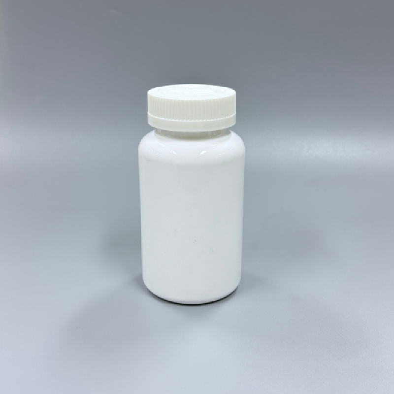 300ml PET Pill Bottle with CRC Child Resistant Cap for Vitamins