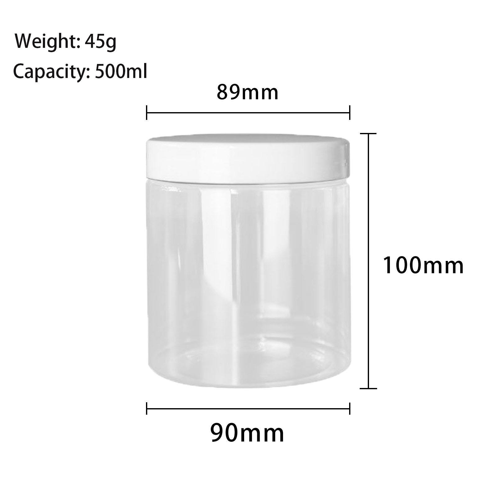 Wholesale 500ml PET Jar | Candy, Nuts, Powder & Honey Storage Container