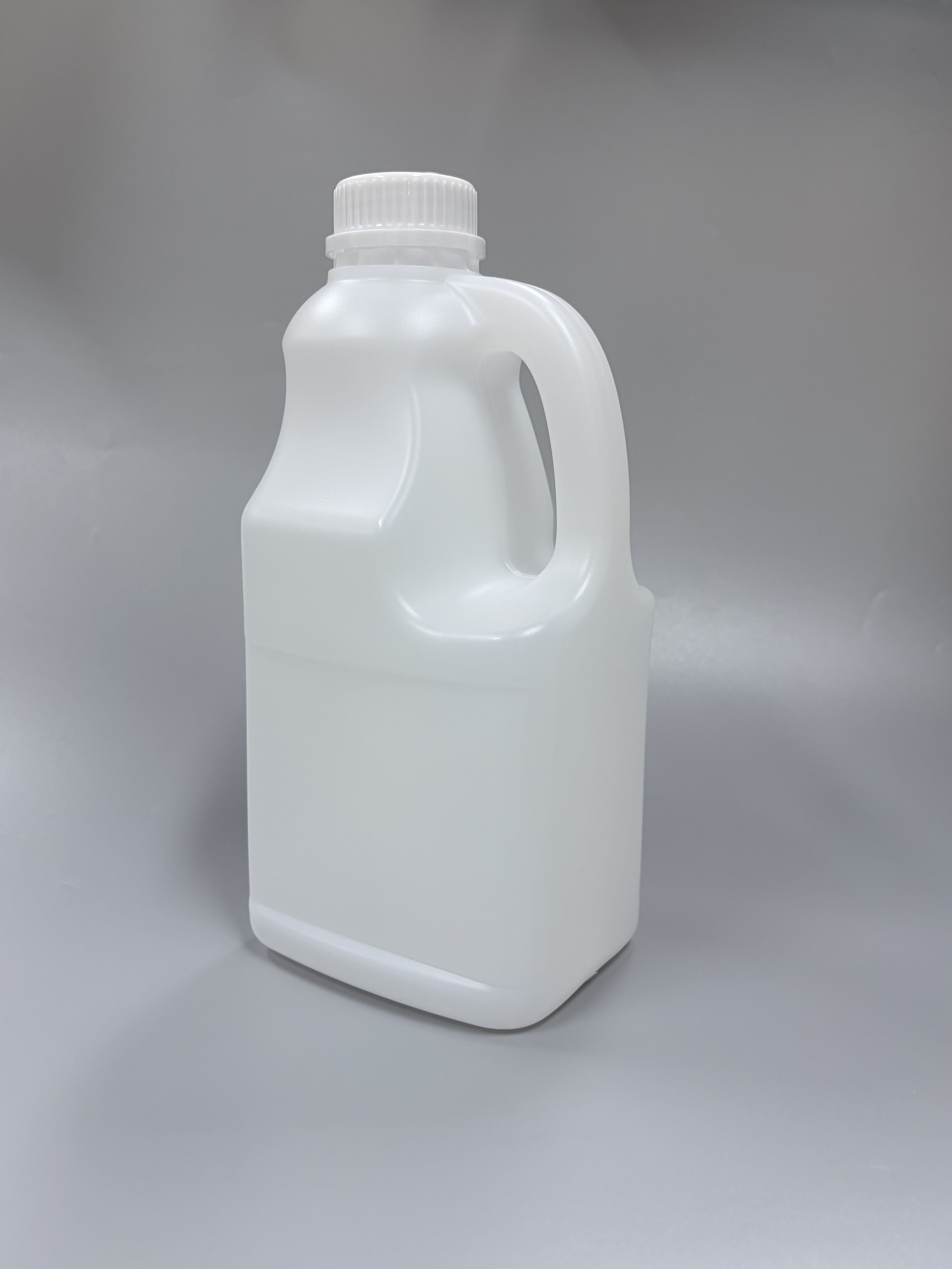 2L HDPE Milk Bottle with Screw Cap | Custom Square Juice Container