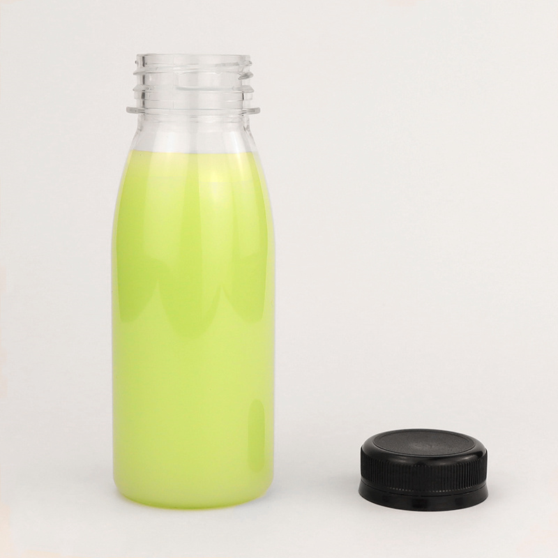 200ml PET Beverage Bottle with 38mm Neck, Ideal for Juice & Milk Tea Packaging