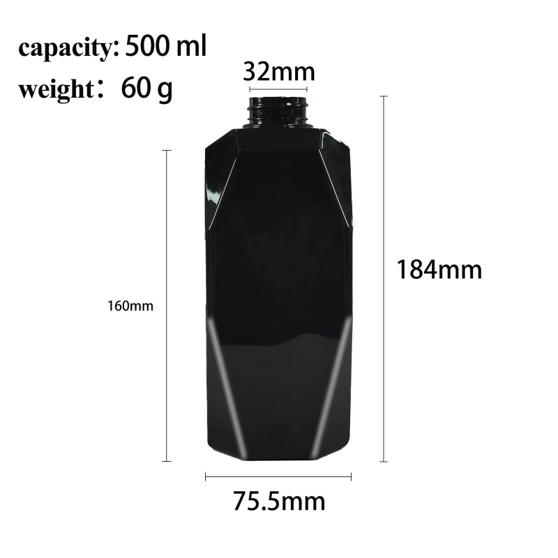 High Quality Empty PET Plastic Shampoo Bottle for Hotel & Home Use with Press Pump Embossed Design3.jpg