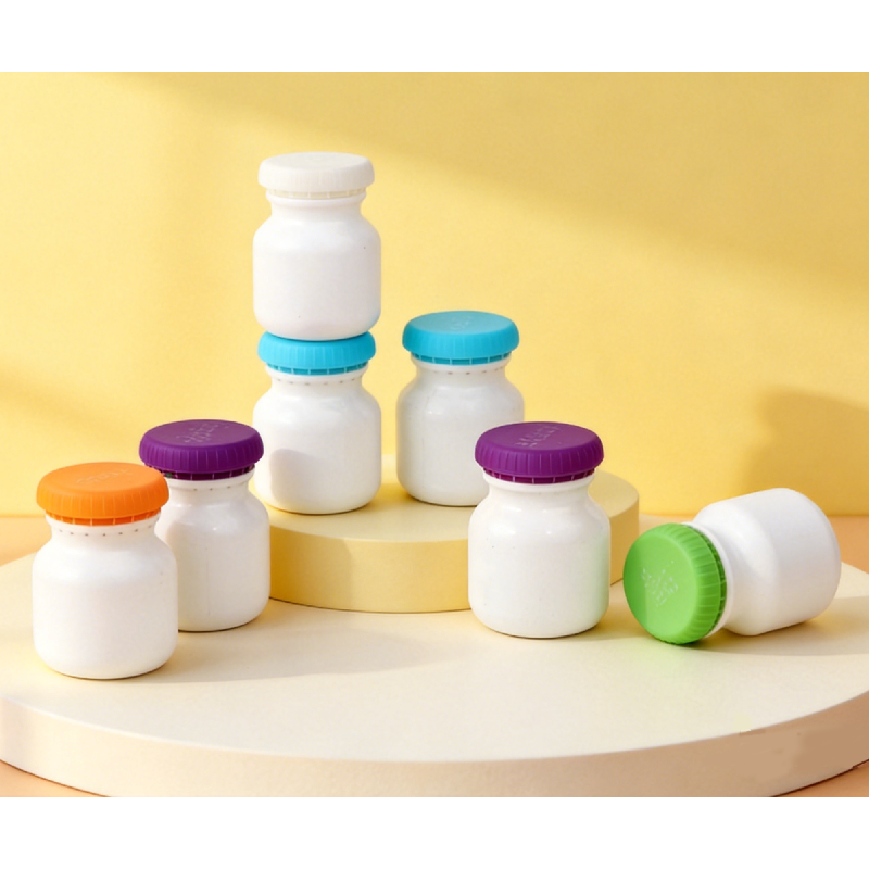 Wholesale 220ml White PP Bottle | Gummy Candy Packaging Factory