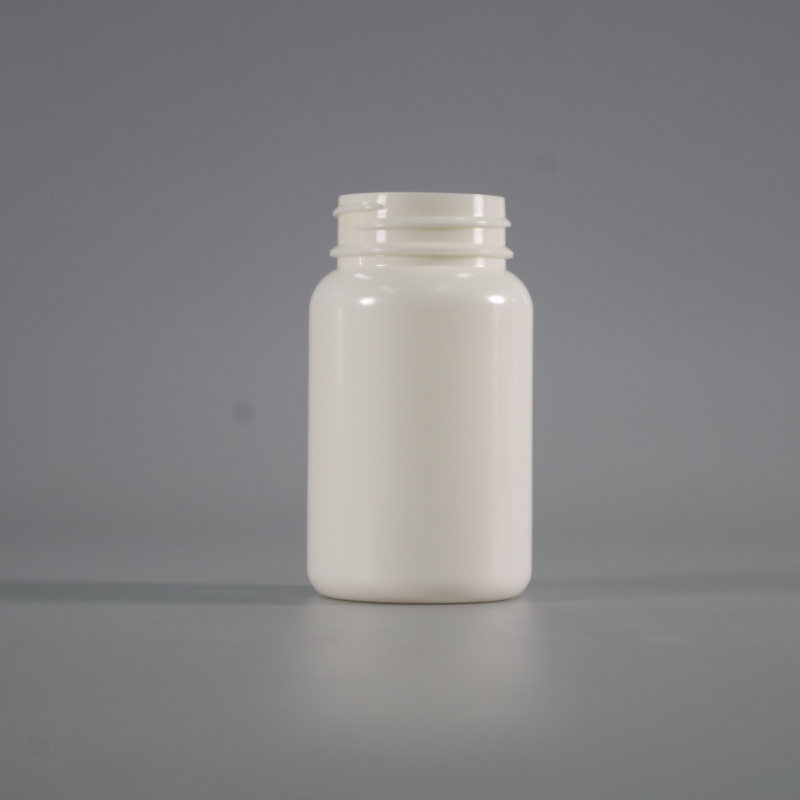 100ml HDPE Plastic Pill Bottle with CRC Child Resistant Cap for Vitamins