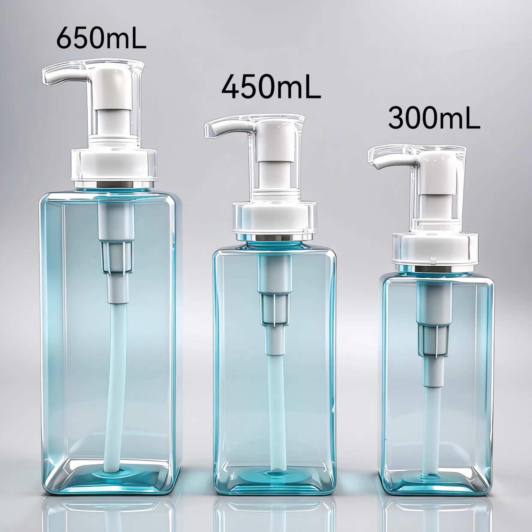 How Blue Shampoo Bottles Enhance Brand Visibility and Customer Appeal