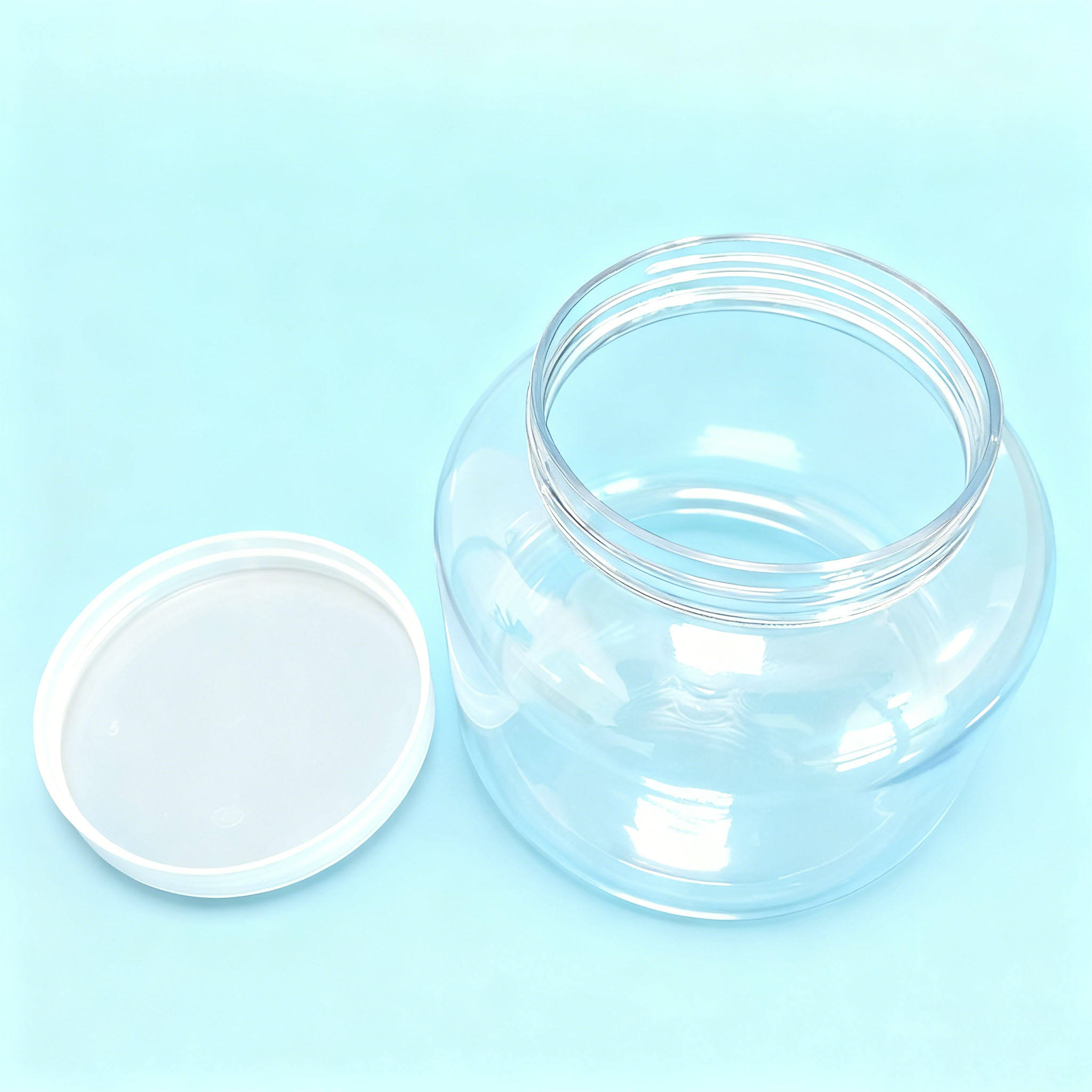 1000ml Airtight Milk Powder Container | Food Grade Plastic Storage Jar for Coffee & Tea