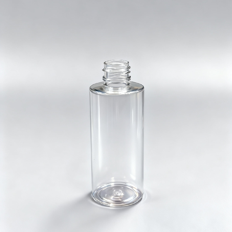 75ml Clear PET Plastic Bottle with Lotion Pump or Spray for Skincare and Travel