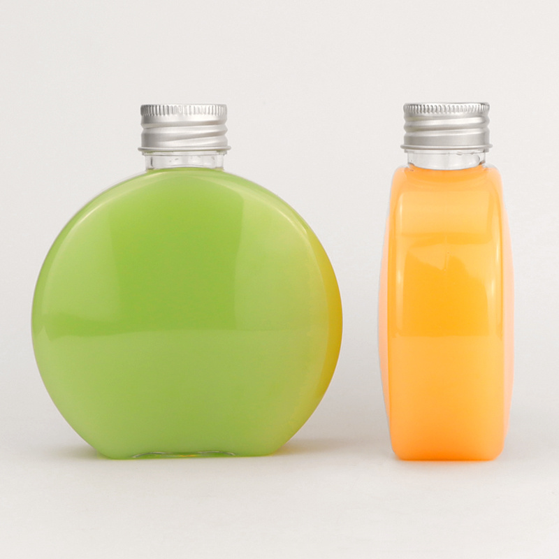 250ml PET Beverage Bottle with 28mm Neck, Ideal for Juice & Milk Tea Packaging