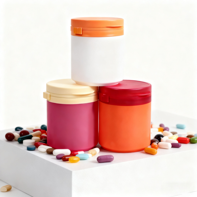 170ml Custom Color HDPE tear off cap with Tamper Evident Ring for pill