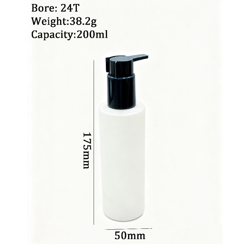 200ml Matte White Plastic Lotion Pump Bottle for Body Care and Cosmetics.png