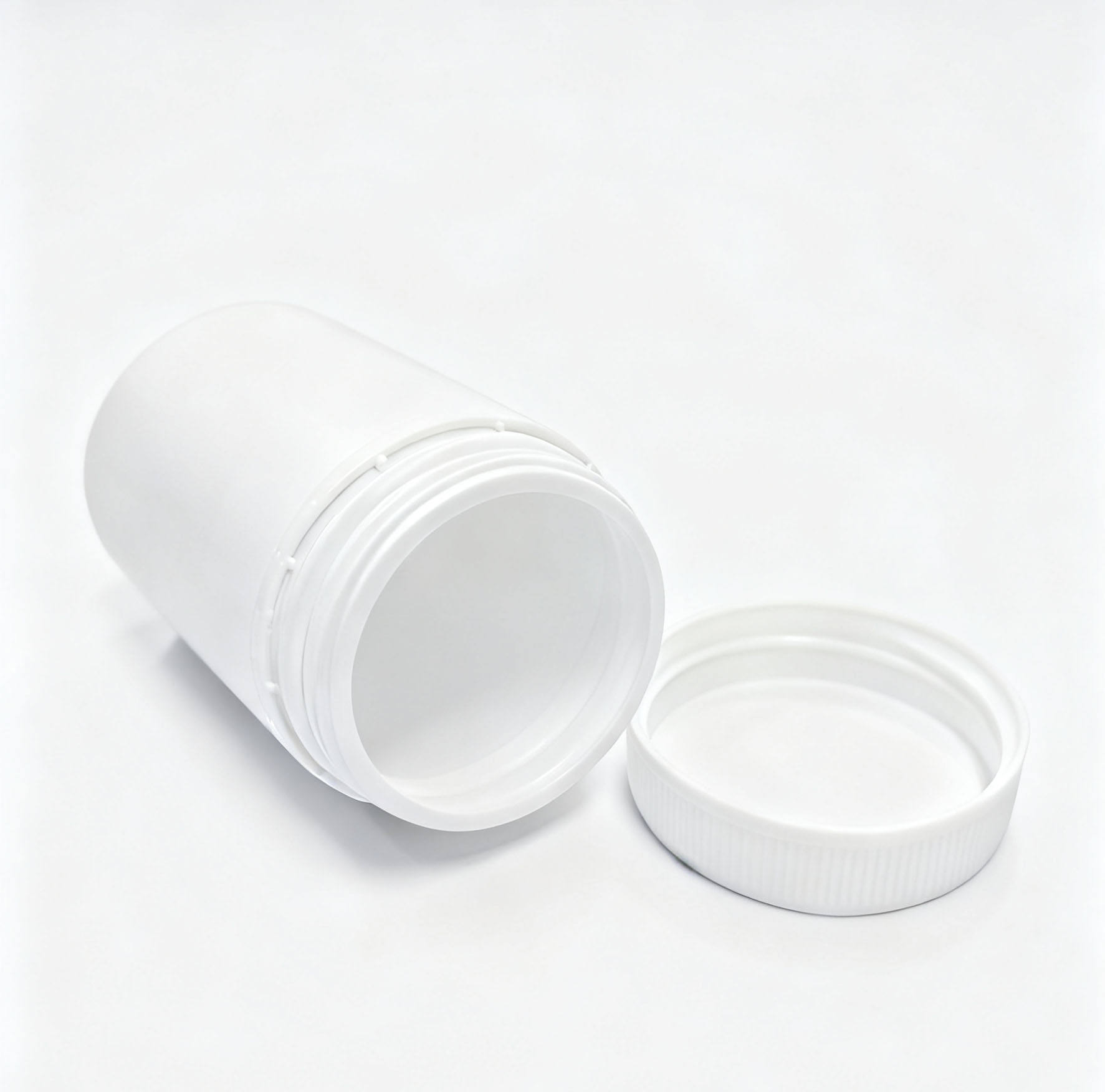300ml Eco-Friendly HDPE Wide Mouth Bottle | Protein Powder & Snack Jar