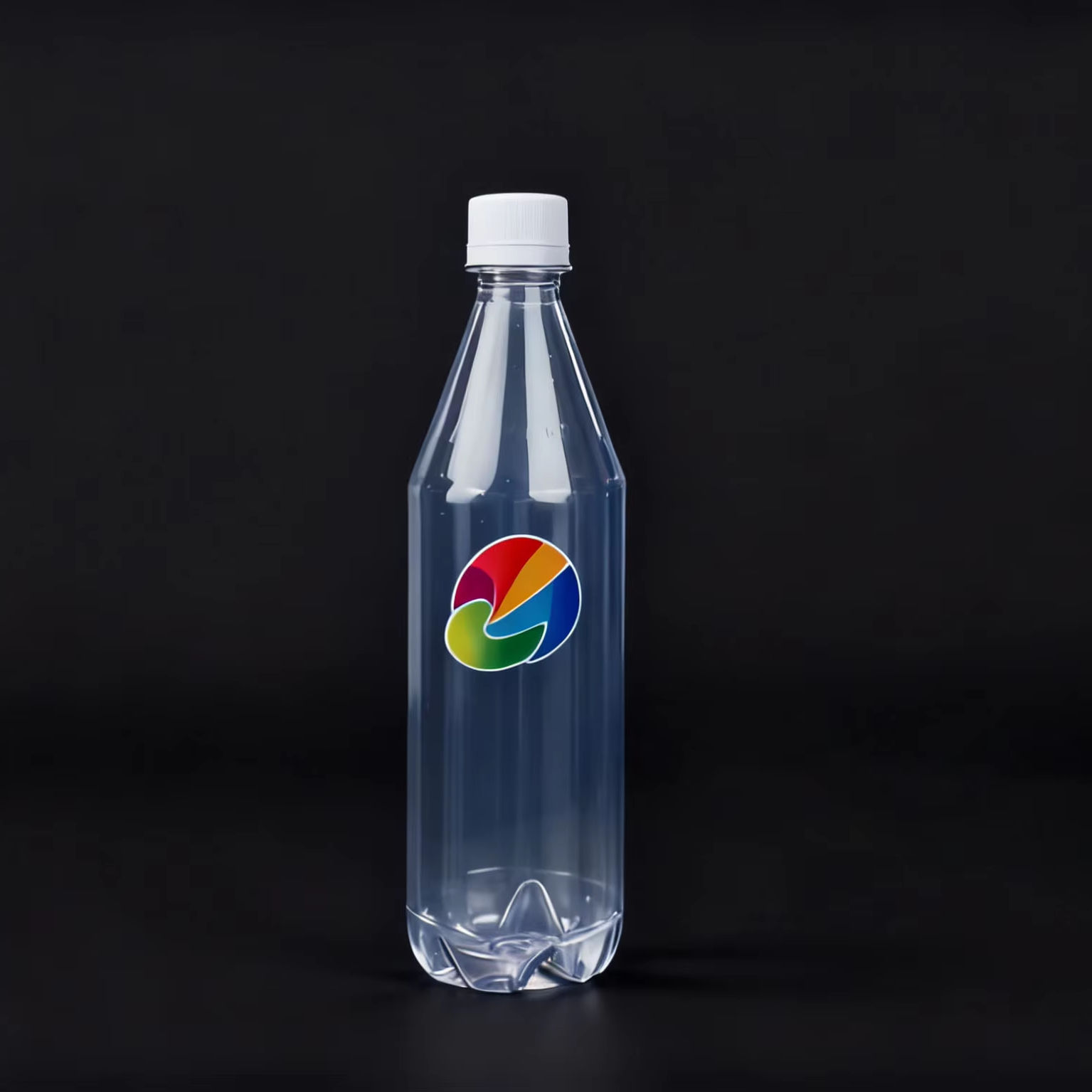 800ml Carbonated Drink PET Bottle | Cylinder Soda Water Container with Screw Cap