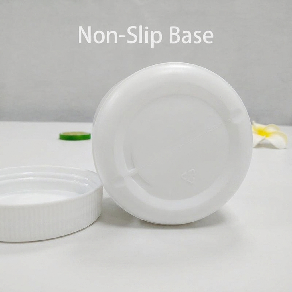 350ml Eco-Friendly HDPE Wide Mouth Bottle | Protein Powder & Snack Jar