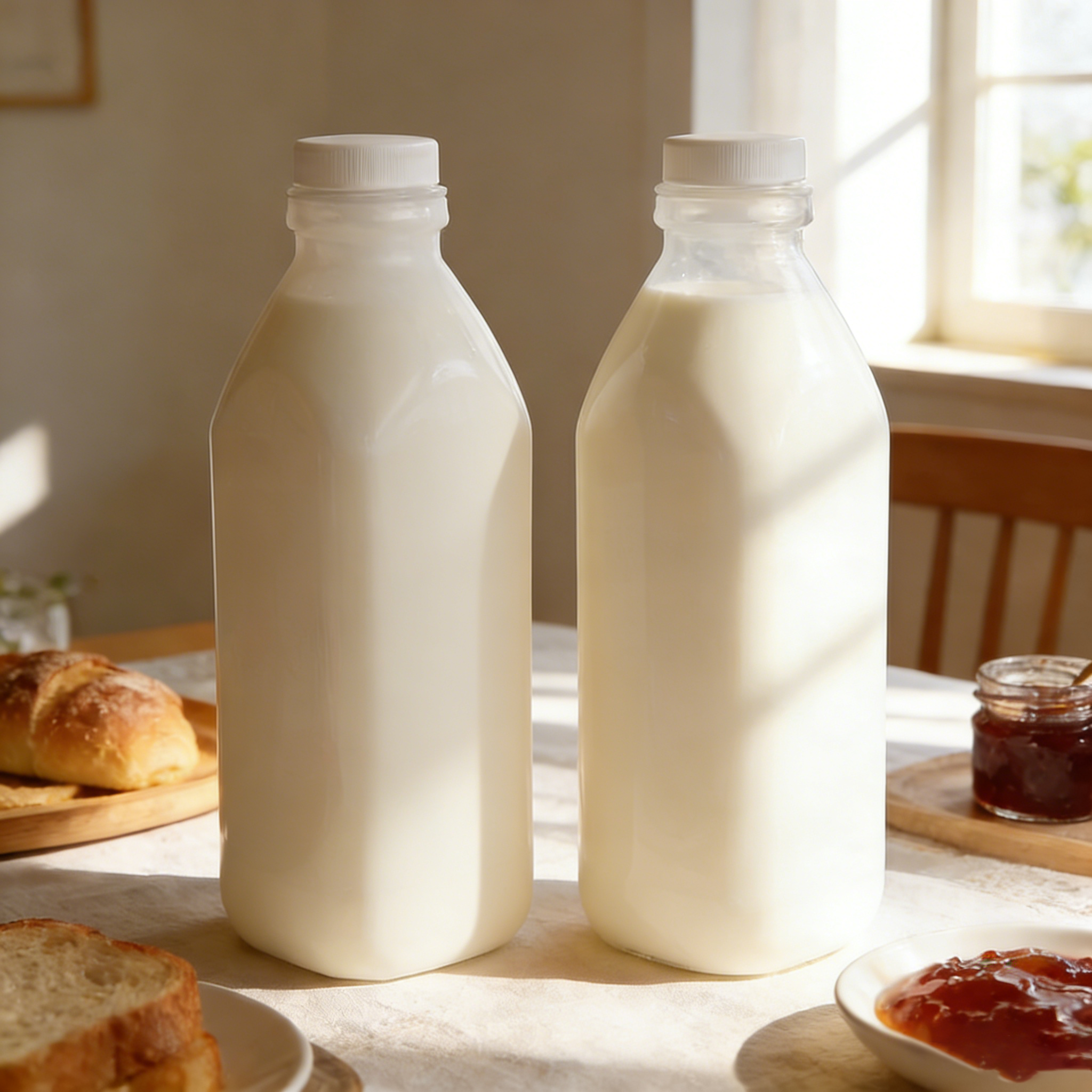 Reusable PP Jam & Milk Bottle | Custom Printed Cold Drink Container
