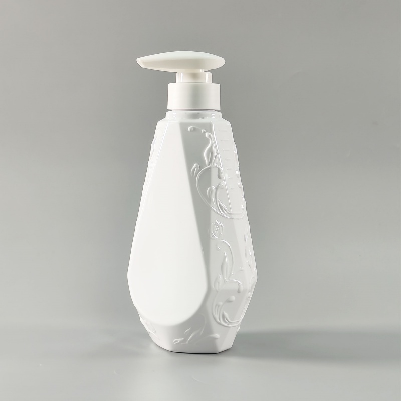 Luxury 3-Color Choice 500ml PET Lotion Pump Bottle for Shampoo