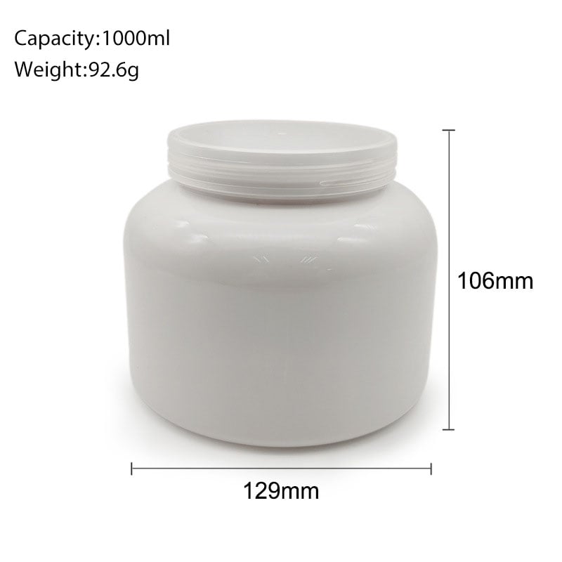 1000ml Airtight Milk Powder Container | Food Grade Plastic Storage Jar for Coffee & Tea