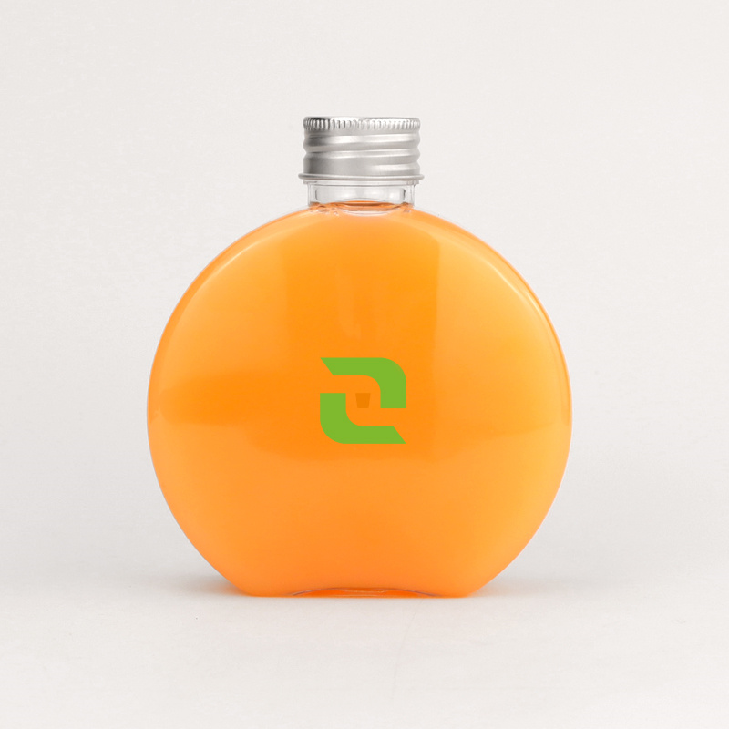 250ml PET Beverage Bottle with 28mm Neck, Ideal for Juice & Milk Tea Packaging