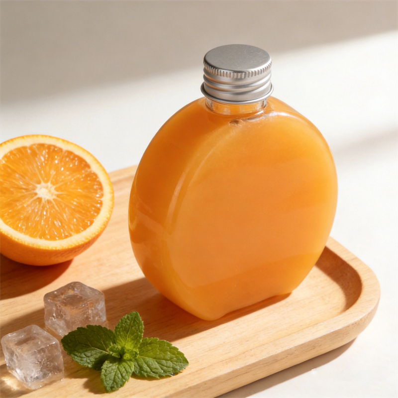 250ml PET Beverage Bottle with 28mm Neck, Ideal for Juice & Milk Tea Packaging
