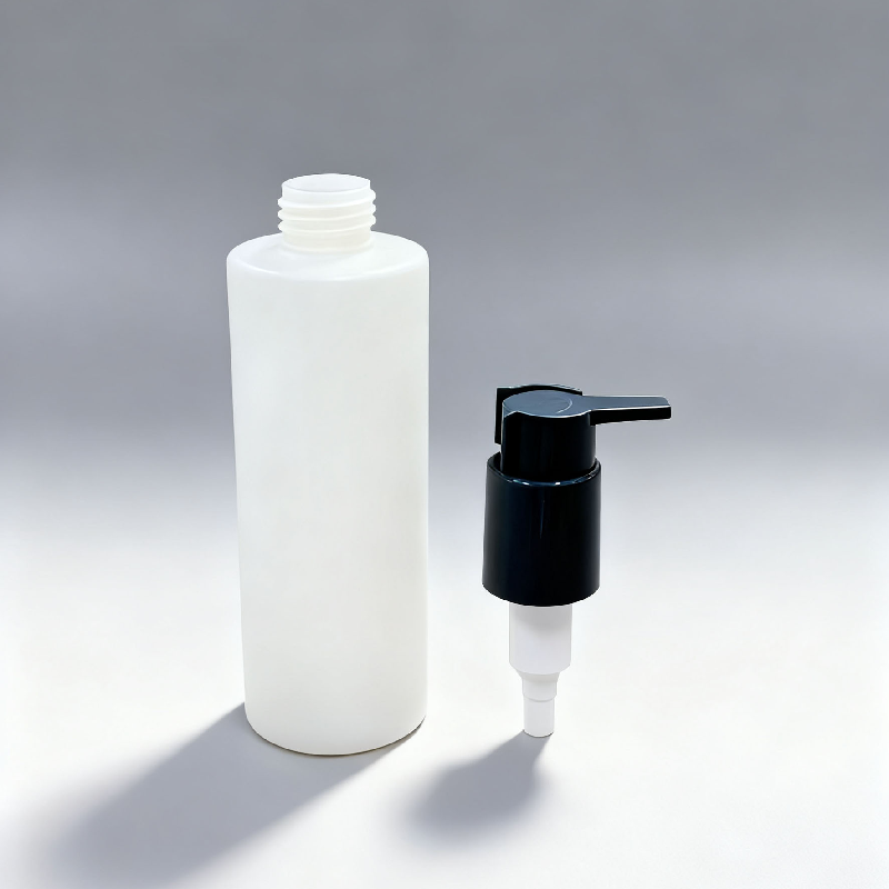 200ml Matte White Plastic Lotion Pump Bottle for Body Care and Cosmetics