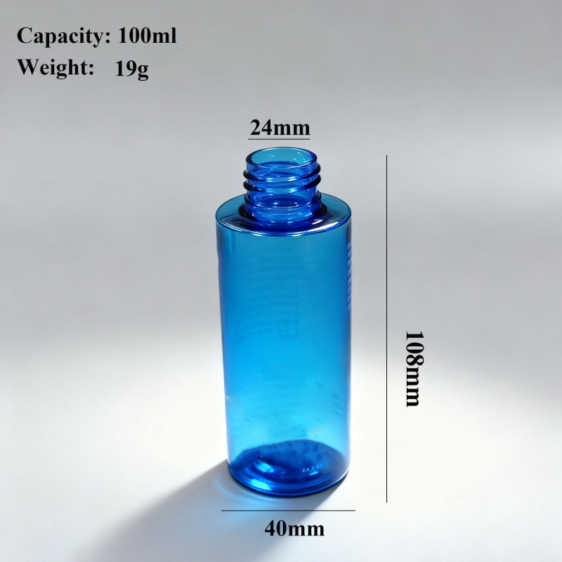 100ml Blue PET Plastic Spray Bottle for Travel and Skincare4.jpg