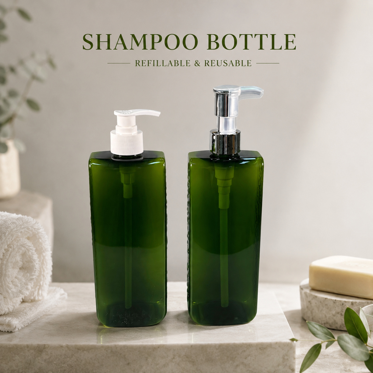 What Makes Square Shampoo Bottles a Trending Choice Among Consumers?