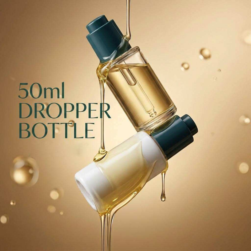 50ml PET Push Button Dropper Bottle for Serum and Essential Oil Packaging1.png