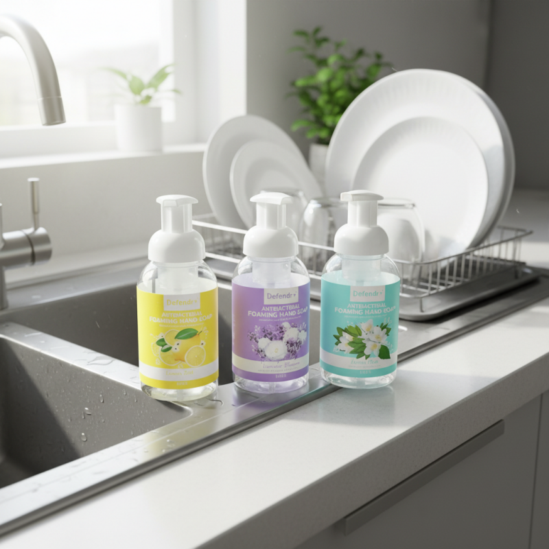 260ml Transparent PET Foaming Pump Bottle for Liquid Hand Soap and Sanitizer1.png